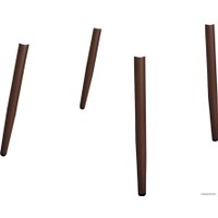 Обеденная группа Sheffilton SHT-DS206 (коричневый/коричневый муар)