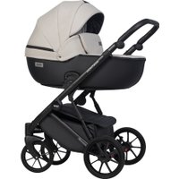Универсальная коляска Riko Montana X Ecco 2 В 1 Basic (светло-серый/черный)