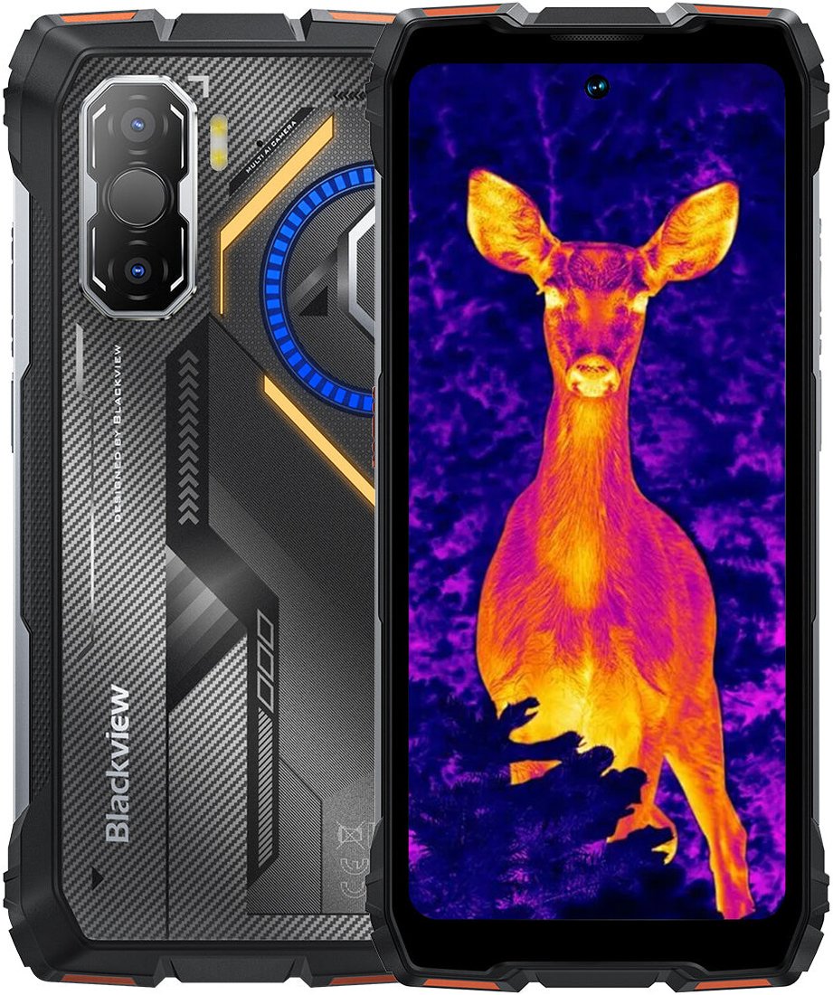

Телефон Blackview Rock 3 8GB/256GB (черный/оранжевый)