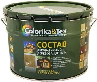

Пропитка Colorika & Tex 10 л (сосна)