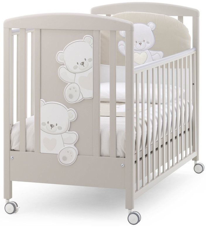 

Классическая детская кроватка Italbaby Baby Jolie 070.0115 (шоколад)