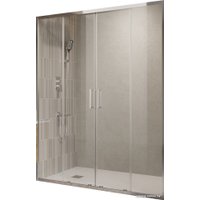 Душевая дверь BelBagno LUCE-BF-2-140-C-Cr
