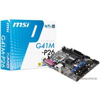 Материнская плата MSI G41M-P26