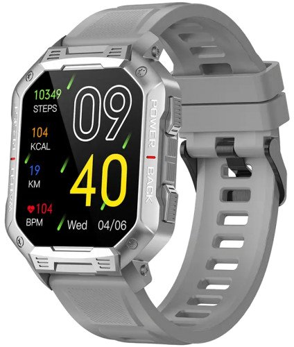 

Фитнес-браслет BandRate Smart BRSNX3SGR (серый)