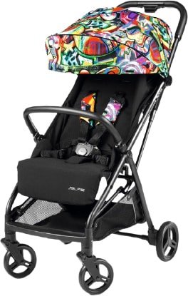 Коляска прогулочная «книга» Peg Perego Selfie (street art)