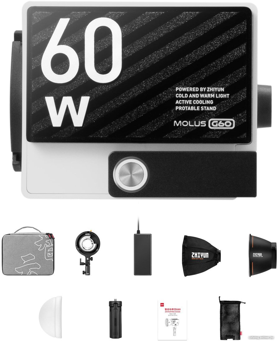 Лампа Zhiyun Molus G60 Combo (черный)