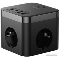 Сетевое зарядное Baseus PowerCombo Cube Power Strip 3AC+2U+2C 30W E00066400117-00