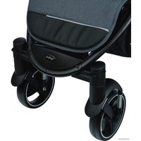 Коляска прогулочная «книга» Indigo Maxima (темно-серый)