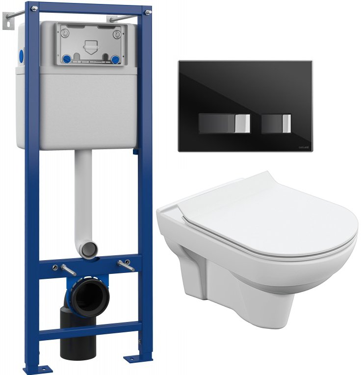 

Унитаз подвесной Cersanit City New Clean On + S-IN-MZ-VECTOR + P-BU-MOV/Blg/Gl