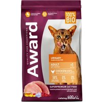 Сухой корм для кошек Award Adult Urinary (для профилактики мочекаменной болезни с курицей с добавлением клюквы, цикория и рыбьего жира) 400 г