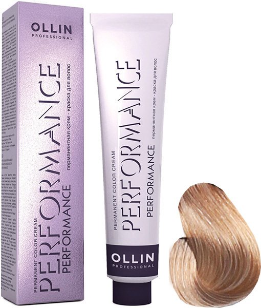 

Крем-краска для волос Ollin Professional Performance 9/73 блондин коричнево-золотистый