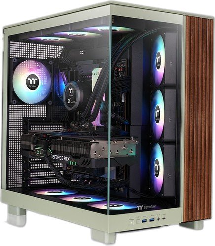

Корпус Thermaltake View 380 XL WS ARGB Matcha Green CA-11E-00MEWN-WS