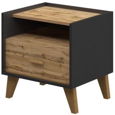 Тумба Мебель Неман Сканди МН-036-28(1) (дуб вотман, графит)