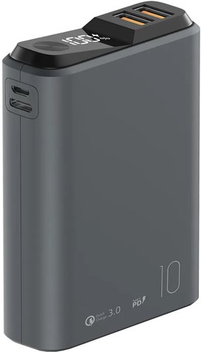 Внешний аккумулятор Olmio QS-10 10000mAh (темно-серый)