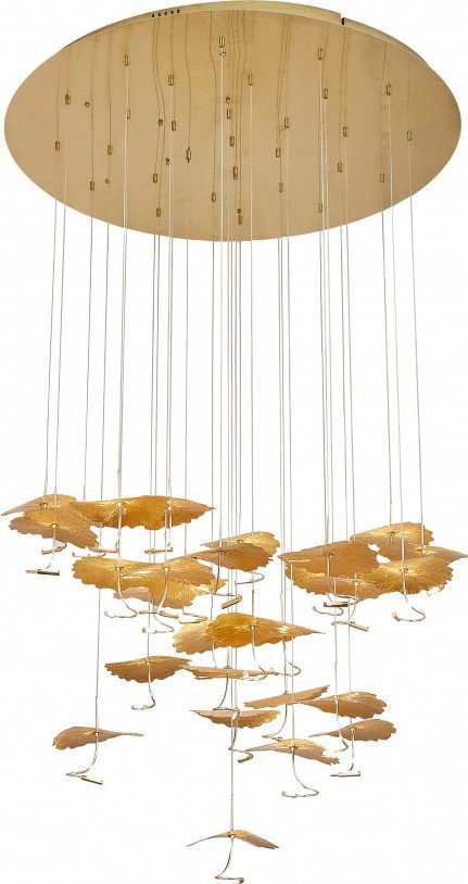 

Подвесная люстра iLedex Lotus 8827P-19 BRASS
