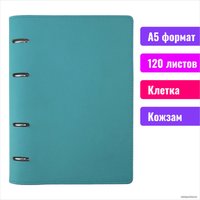 Общая тетрадь BRAUBERG Joy 129993 (120 л, бирюзовый/светло-бирюзовый) в Борисове