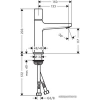 Смеситель Hansgrohe Metropol 32571000