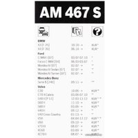 Щетки стеклоочистителя Bosch Aerotwin 3397007467