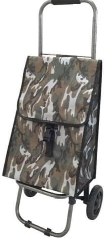 Сумка-тележка Рыжий кот Хаки D 203