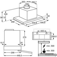 Кухонная вытяжка Electrolux LFP536X