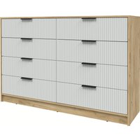 Комод Интерлиния Концепт Лайн КТ-К157 (дуб золотой/грей)