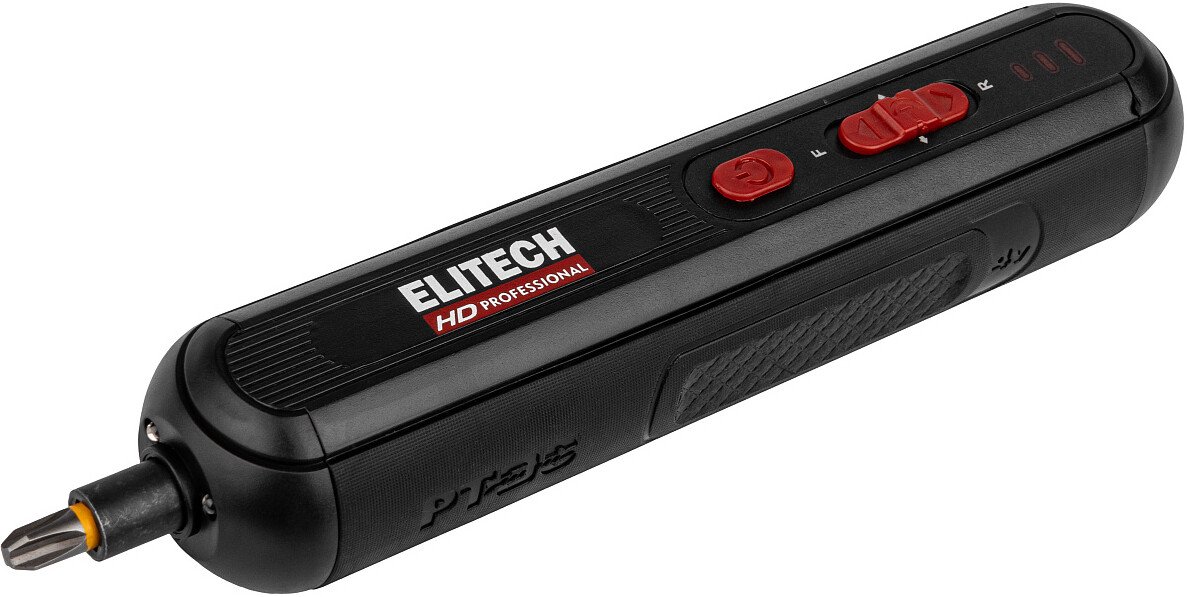 

Электроотвертка ELITECH SD 4LE E2201.077.01 (с АКБ, кейс)