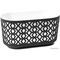 Вазон Lamela Aztek LA794-25 (черный/белый)