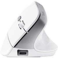 Вертикальная мышь Trust Bayo II (белый)
