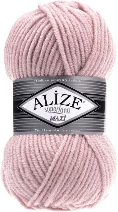 

Пряжа для вязания Alize Superlana maxi 161 (100 м, пудра)