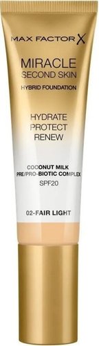 Тональный крем Max Factor Miracle Second Skin Hybrid Foundation SPF20 (тон 02) 30 мл