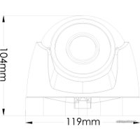 CCTV-камера Provision-ISR DI-390AHDVF