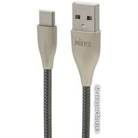 Кабель Mirex 13700-BC017TGR USB Type-A - USB Type-C (1.2 м, серый)