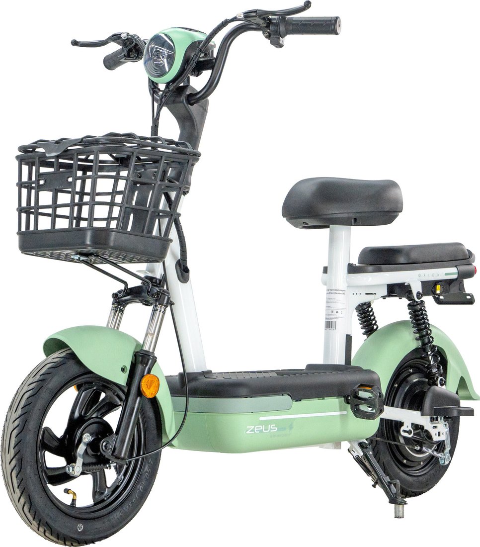 

Электроскутер ZeuS Orion (зеленый)
