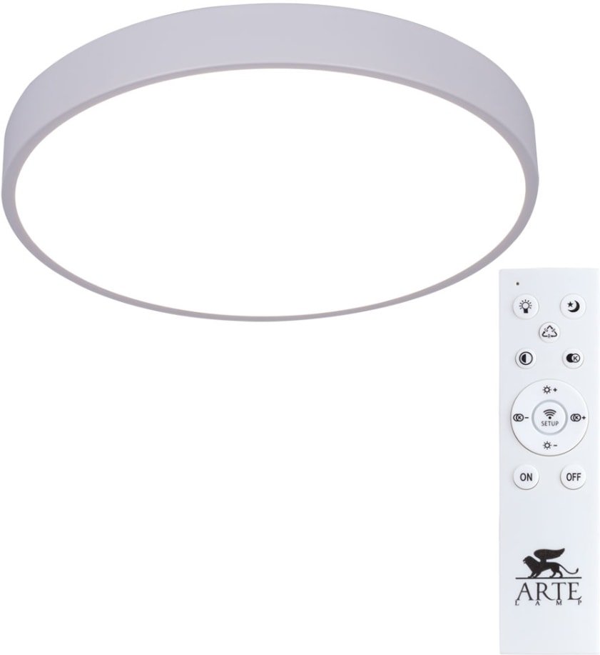 

Припотолочная люстра Arte Lamp Arena A2661PL-1WH