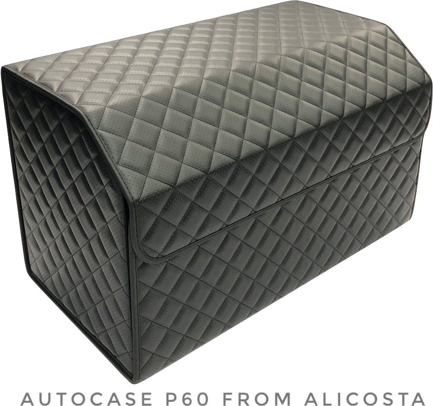 

Органайзер автомобильный Alicosta P60 (экокожа с перфорацией, черный)