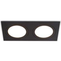 Точечный светильник Ambrella light TN6615/2 BK (черный)