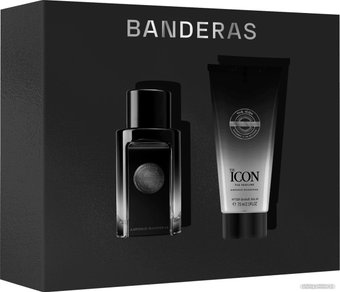 Подарочный набор Antonio Banderas The Icon для мужчин EdP 50 мл + Бальзам после бритья 75 мл