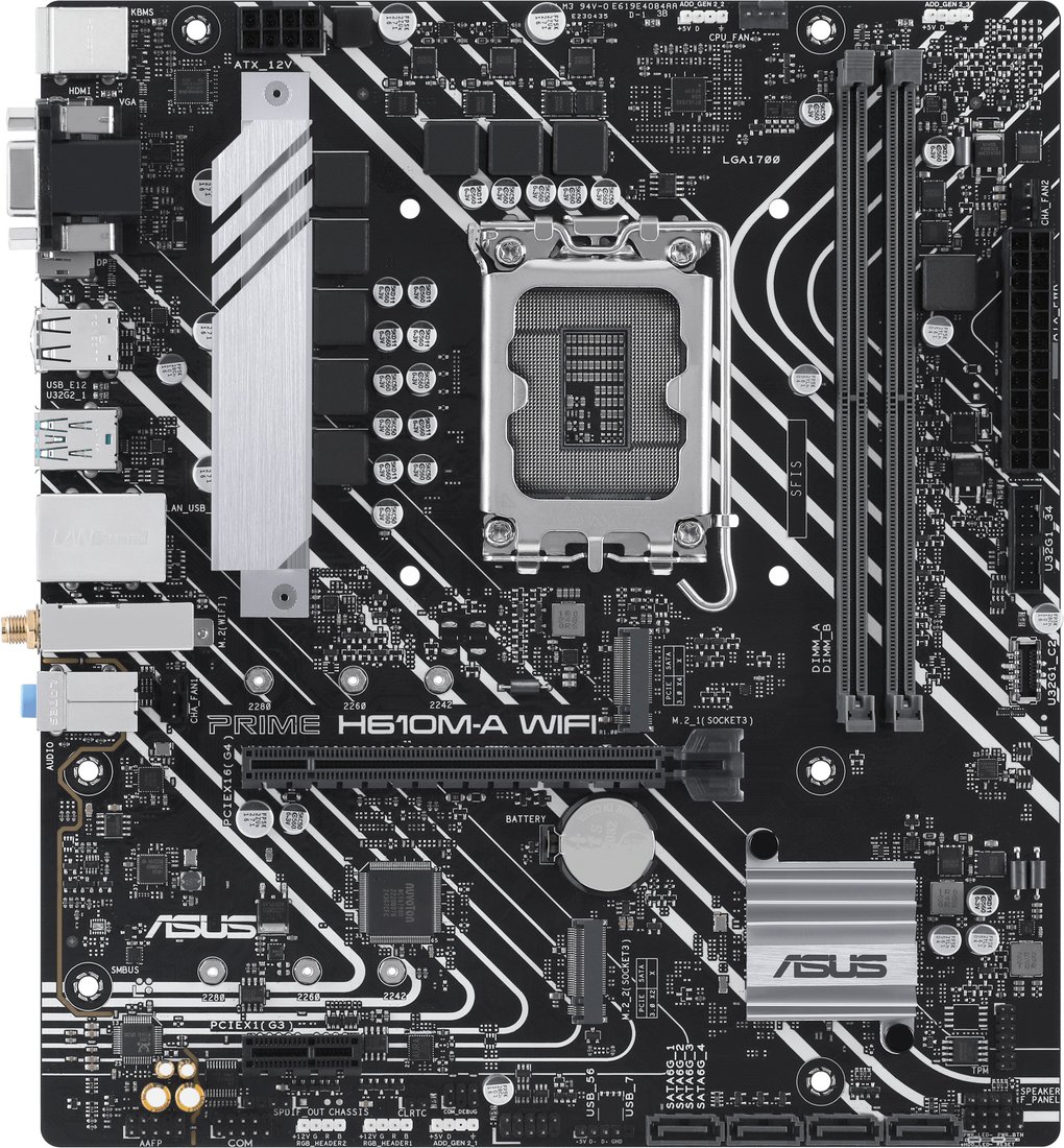 

Материнская плата ASUS Prime H610M-A WiFi
