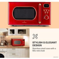 Микроволновая печь Klarstein Julieta (красный)