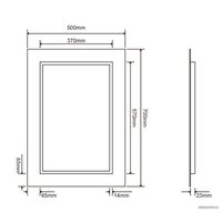 Roxen Зеркало Bliss 510035-50 50х70