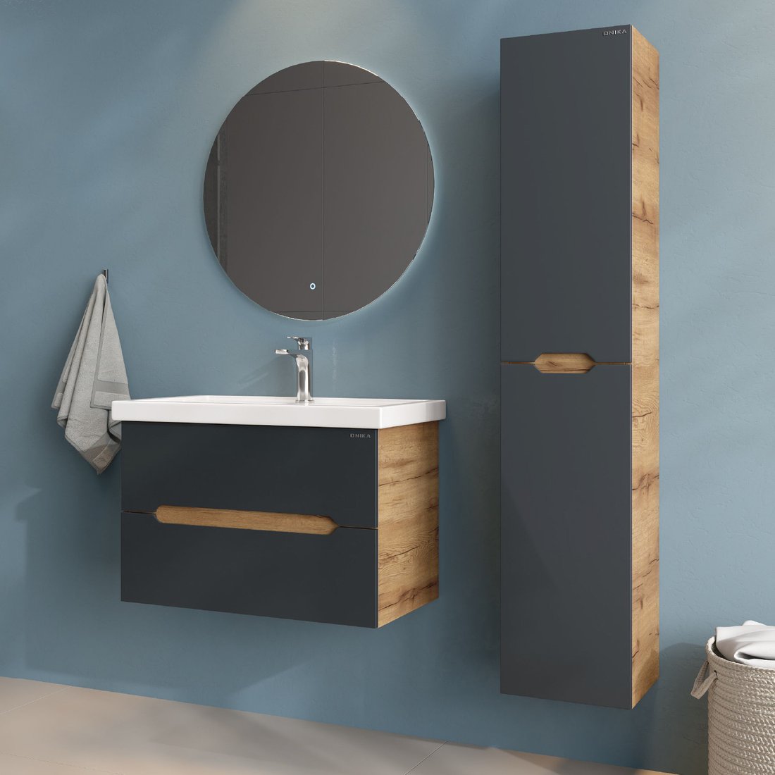 

Onika Тумба под умывальник Айленд 80 (108064)