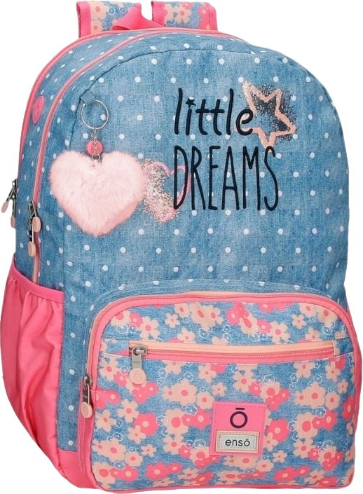 

Школьный рюкзак Enso Little Dreams 9492621 (голубой/розовый)