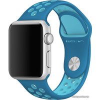 Ремешок Apple Nike 38 мм (голубая орбита/гамма-синий) [MQ2N2]