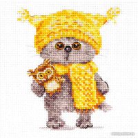 Набор для вышивания Алиса Басик малыш Сова 0-228