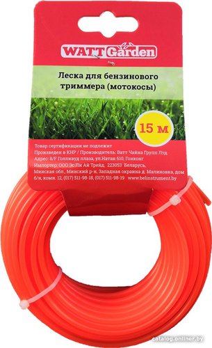Леска для триммера WATT W30.15.4