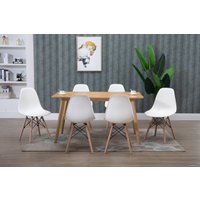 Стул LoftyHome Acacia VC1001W-W-2 (белый)
