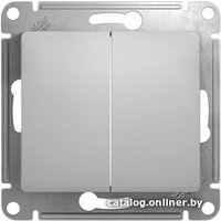 Выключатель проходной Schneider Electric Glossa GSL000365 (алюминий)