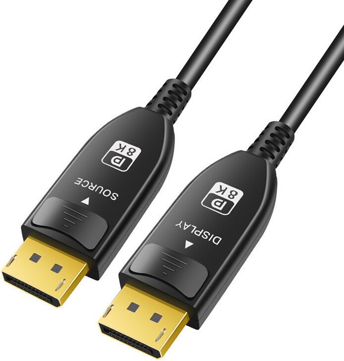 Кабель USBTOP AOC 8K v1.4 DisplayPort - DisplayPort (50 м, черный)