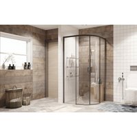 Душевой уголок Ambassador Queen Black 11011202 100х100