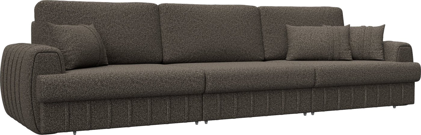 

Диван Лига диванов Лига-057 НПБ Лонг 129251 (велюр Ness 07 коричневый)